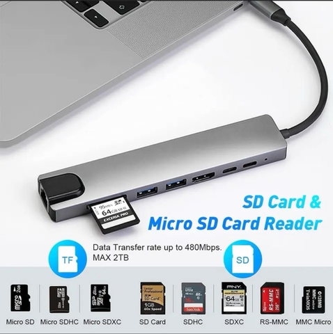 Cổng Chuyển Đổi 8in1