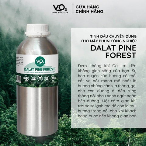 Tinh Dầu Cho Máy Phun Công Nghiệp VO2 Hotel Collection -  Dalat Pine Forest