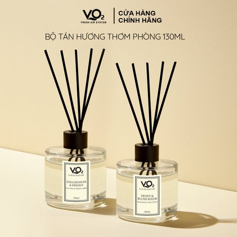Bộ Tinh Dầu Tán Hương Thơm Phòng VO2 Reed Diffuser Luxury Perfume 130ml
