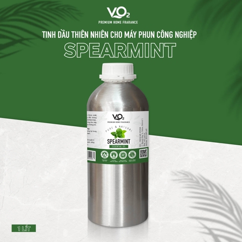 Tinh Dầu Thiên Nhiên Bạc Hà Dùng Cho Máy Phun Tinh Dầu Công Nghiệp VO2 Pure Collection - Spearmint