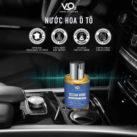 Nước Hoa Ô Tô VO2 Premium Car Fragrance 140ml