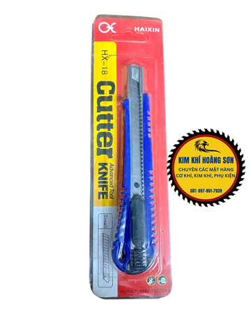 Dao rọc giấy loại nhỏ HAIXIN, hợp kim thép cao cấp siêu bền, sắc bén không gỉ