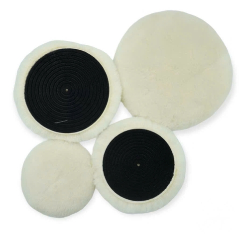 Phớt nỉ lông cừu 3M đường kính 100 - 180mm dụng cụ chuyên dùng đánh bóng xe máy, ô tô xe hơi cao cấp