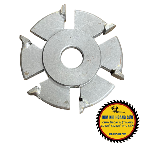 Mũi dao phay gỗ Tupie vạc tròn đều - vạc chéo 6/8/20 cánh lỗ trục 16mm, hợp kim cao cấp chuyên dụng