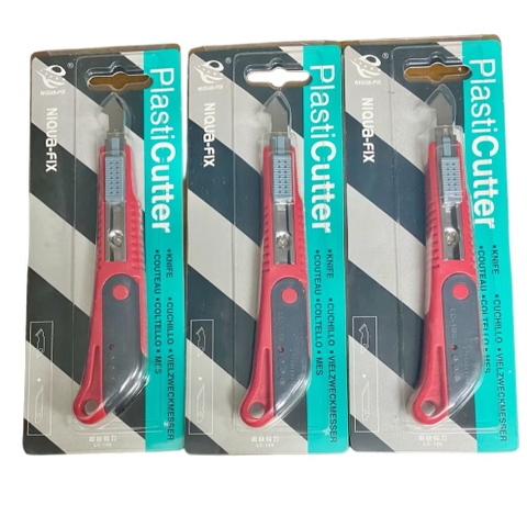 Dao cắt mica fomex, Dao cắt mạch điện tử rọc alu Niqua-fix chính hãng nhựa PP, lưỡi théo dày chắc chắn độ bền cao