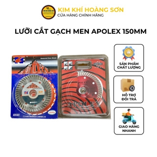 Lưỡi cắt gạch men sứ, kính cao cấp Apolex 105mm, Lưỡi cắt đa năng cao cấp, chịu nhiệt, mài mòn tốt chuyên dụng cắt đa marble