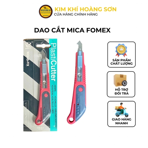 Dao cắt mica fomex, Dao cắt mạch điện tử rọc alu Niqua-fix chính hãng nhựa PP, lưỡi théo dày chắc chắn độ bền cao