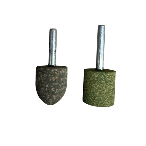 Mũi mài cao su trục 6mm đầu mài cao su hình đạn, trụ đánh bóng gỗ nhựa thạch cao, rỉ sét bề mặt inox