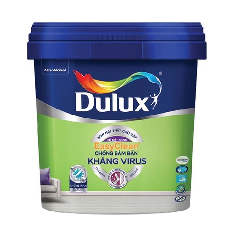 Dulux Easyclean Chống Bám Bẩn Kháng Virus Bề Mặt Bóng - E017B