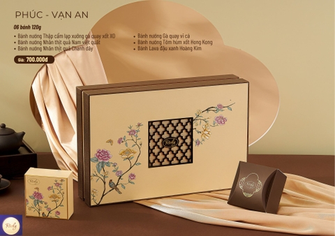 Bánh trung thu Phúc - Vạn An 120gx6 x 8