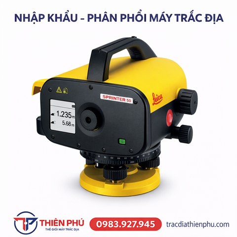 Máy thủy bình điện tử Leica Sprinter 50