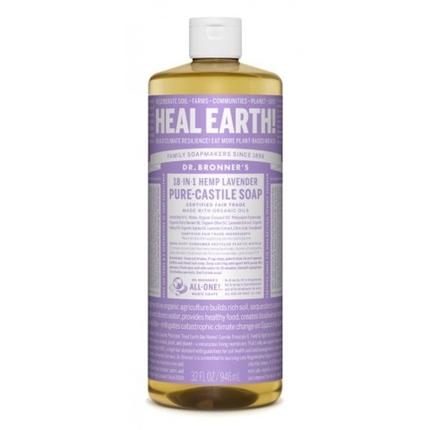 <<Có Sẵn>> Xà Phòng hữu cơ 18 in 1 Dr  Bronner's Sugar Soap 946ml