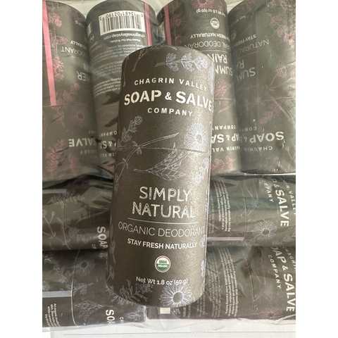 [CHAGRIN] Lăn Khử mùi Hữu Cơ của Chagrin Valley 50g