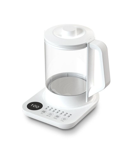 Ấm điện siêu tốc đa năng 1.8L, bình pha trà thủy tinh cao cấp