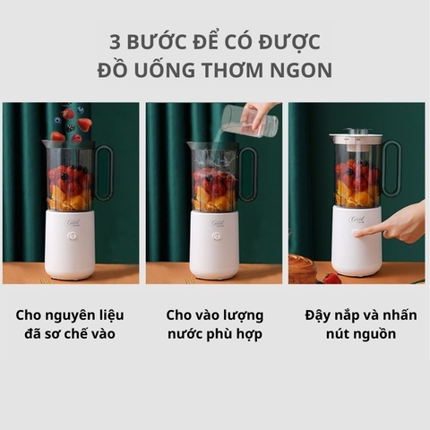 Máy xay sinh tố đa năng, dung tích 800ml YD-Z01