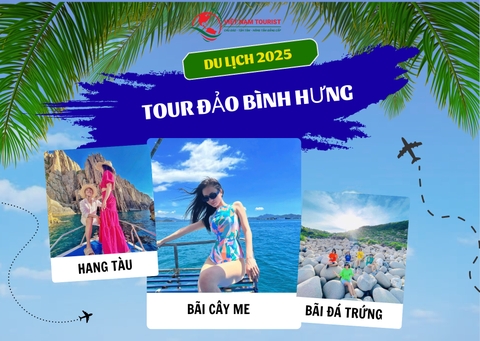 Tour du lịch đảo Bình Hưng 1 ngày