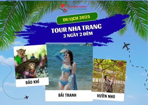 Tour Nha Trang 3 ngày 2 đêm - Ghép giá rẻ, chất lượng cao