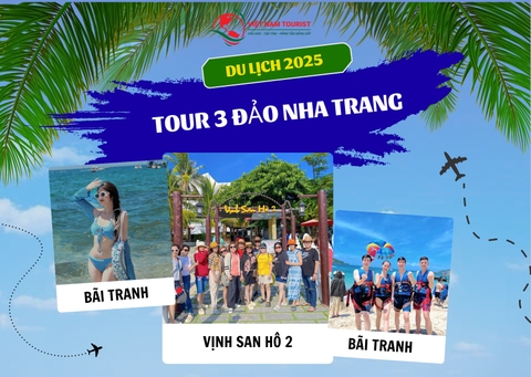Tour 3 đảo Nha Trang 1 ngày