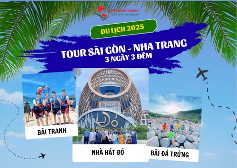 SÀI GÒN - NHA TRANG 3N3Đ ( Khách đoàn - giá rẻ - chất lượng cao)