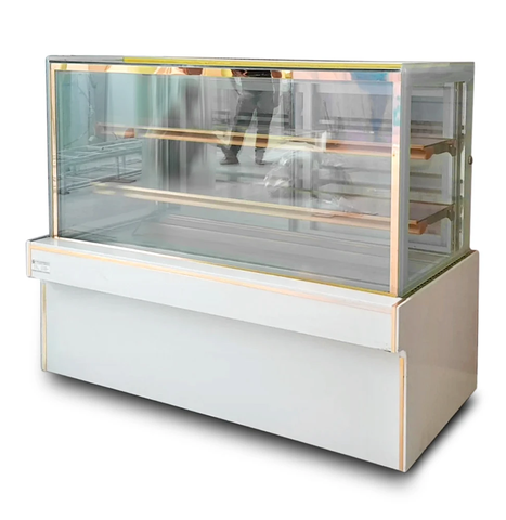 Tủ Bánh Kem 3 Tầng Kính Vuông 1,5M