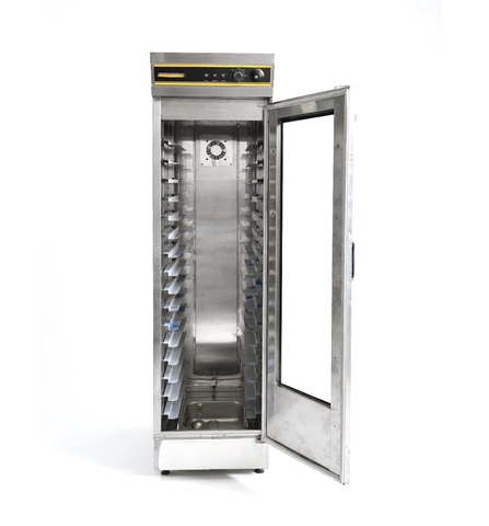 Tủ ủ bột 16 khay rãnh L - SPF-16 Shinkai