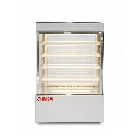 Tủ bánh kem 5 tầng kính vuông 1200mm