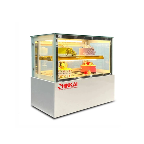 Tủ Trưng Bánh Mini Để Bàn (Trắng) 900mm