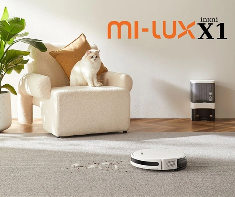 Robot hút bụi lau nhà Mi-lux Inxni X1
