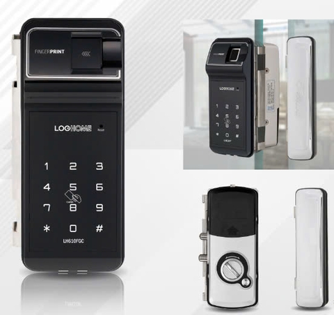 Khóa vân tay cửa Kính LOGHOME G2