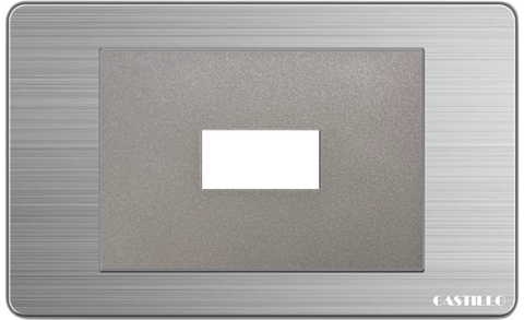 Mặt nạ Át MCCB Inox Xước XÁM