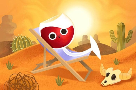 Vang đỏ khô (dry red wine) nghĩa là gì?