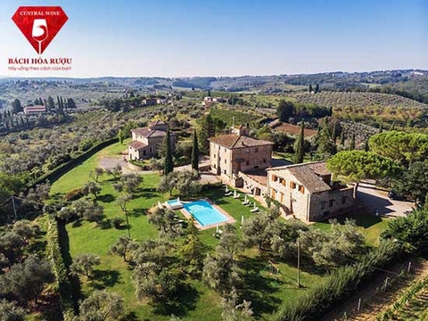 Phong thủy tại Tuscany - Ý, điều làm nên những chai rượu vang tuyệt vời