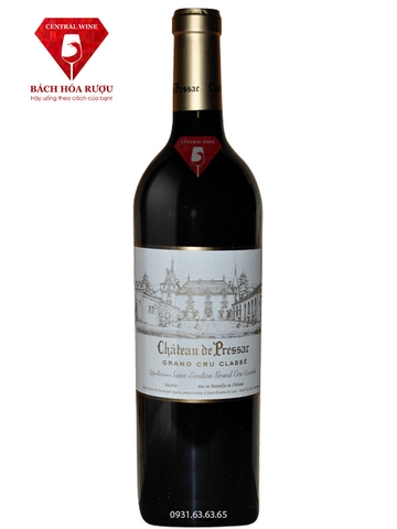Rượu vang Pháp Château de Pressac Saint-Émilion Grand Cru (Grand Cru Classé)