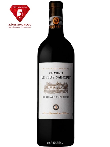 Chateau Le Peuy Saincrit Bordeaux Superieur