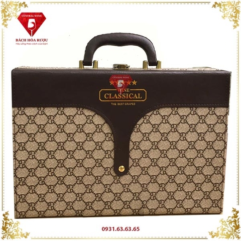 Hộp Quà Rượu Đôi Classical 5 Sao