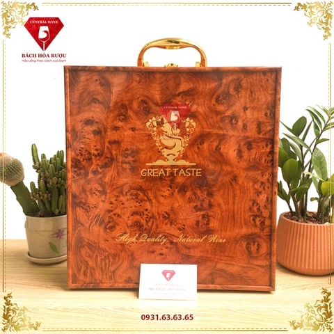 Hộp Sơn Mài Đôi Great Taste
