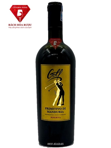Rượu vang Ý Golf Primitivo di Manduria Riserva