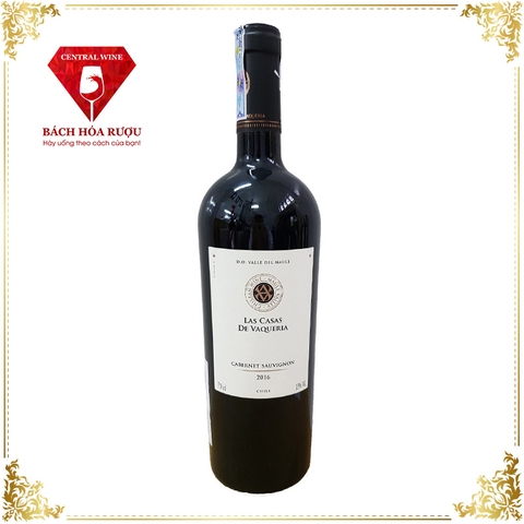 Vang Chile Las Casas de Vaqueria Cabernet Sauvignon 13%