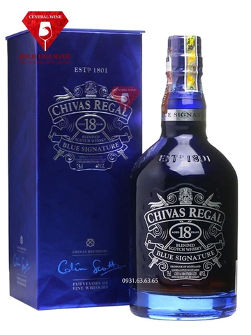 Rượu Chivas Regal 18 Blue Signature
