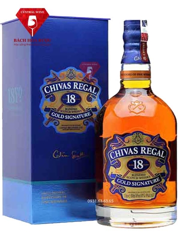 Rượu Chivas Regal 18 Gold Signature