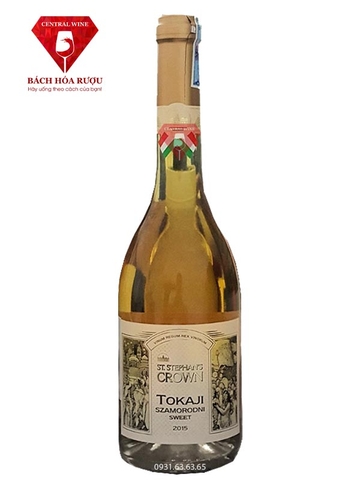 Vang ngọt St Stephan's Crown Tokaji Aszu Szamorodni Hungary