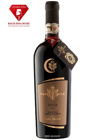 Vang Ý Santi Nobile Sicilia Night Haverst
