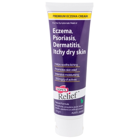 Hope's Relief Eczema Psoriasis Dermatitis multi-purpose cream 60g
