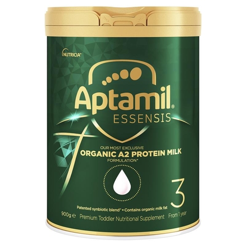 Aptamil Essensis Organic Milk No. 3 box 900g for children over 1 year old