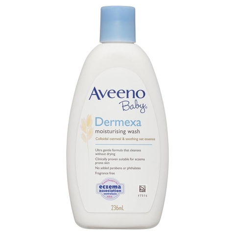 Aveeno Baby Dermexa Wash shower gel for babies with eczema 236ml