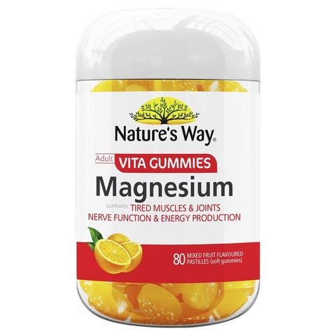 Nature's Way Magnesium Vita Gummies 80 Pastilles