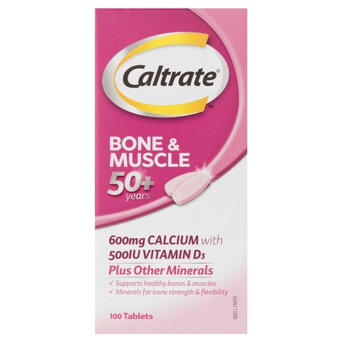 Australian Caltrate Bone and Muscle for people over 50 years old 100 tablets
