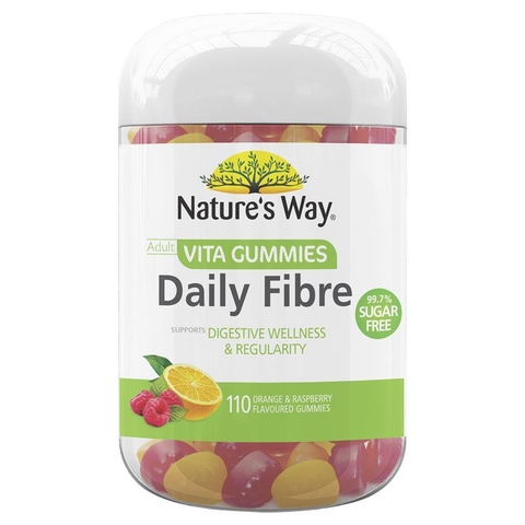 Nature's Way Daily Fibre Adult Vita Gummies 110 Gummies