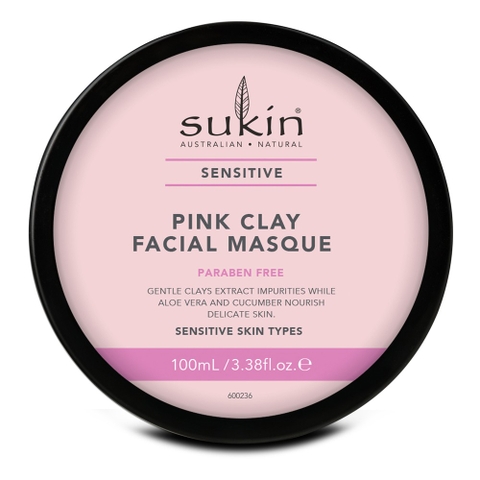 Sukin Sensitive Pink Clay Facial Masque 100ml