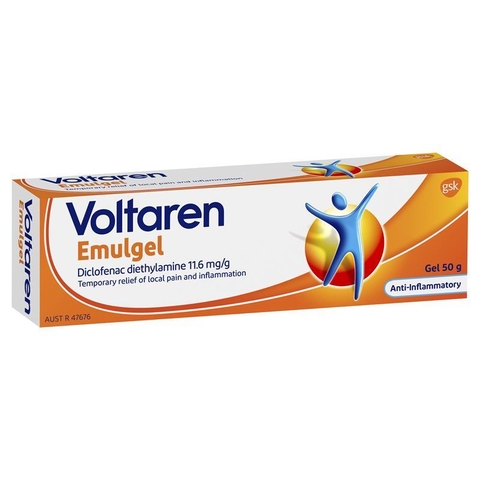 Voltaren Emulgel 50g Pain relief & anti-inflammatory topical gel